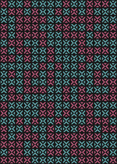 Abstract Geometric Pattern generative computational art illustration