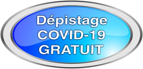 bouton dépistage covid-19 gratuit
