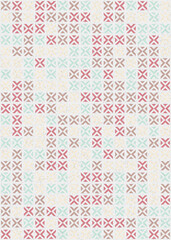 Abstract Geometric Pattern generative computational art illustration