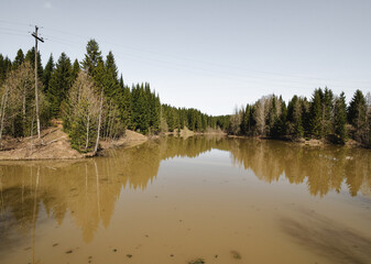 lake in the mountains