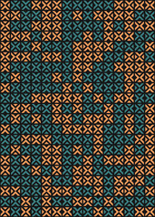 Abstract Geometric Pattern generative computational art illustration