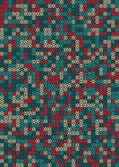 Abstract Geometric Pattern generative computational art illustration