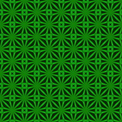 green abstract geometric background