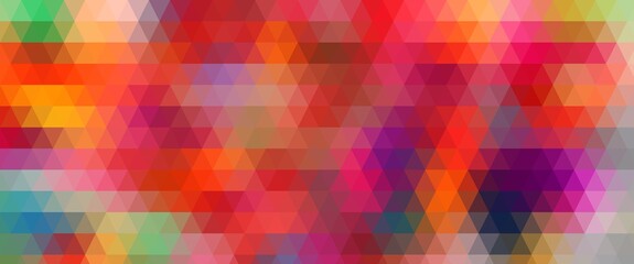 abstract colorful background with triangles