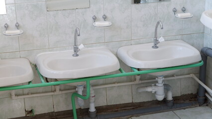 toilet in the garden