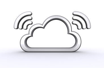 クラウドアイコンとWi-Fi