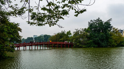 bridge over the river