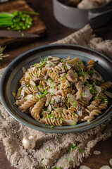 Delicious creamy pasta