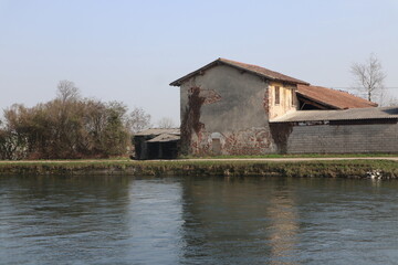 Lombardia, rive del fiume