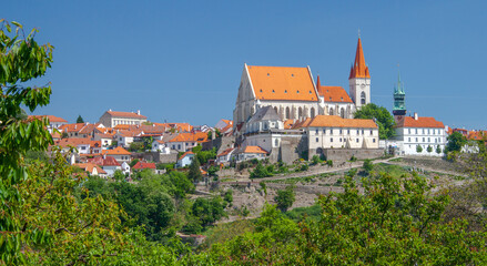 view of the old town / Znojmo, Czech Republic