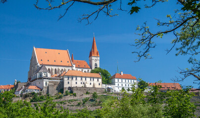 Obraz premium view of the old town / Znojmo, Czech Republic