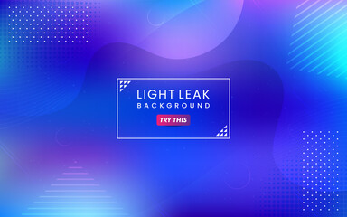 Abstract Colorful Light Leak Background. Modern Dynamic Background Usable for Greeting Card, Banner, Landing Page, Presentation Background, Etc.