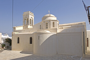 Katholische Kirche in Chora, Insel Naxos, Kykladen, Griechenland
