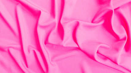pink cloth texture with pattern colorful for background.