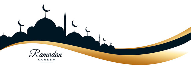 ramadan kareem and eid festival banner design