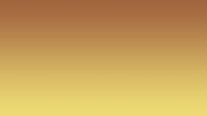Abstract combination of earth brown , goldenrod , gold and yellow solid color linear gradient background on the horizontal frame