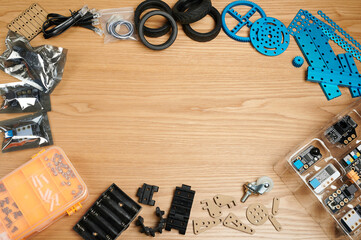 Different robot parts