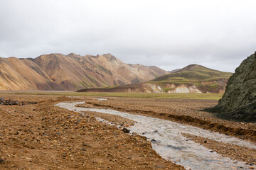Landmannalaugar area landscape, Fjallabak Nature Reserve, Iceland