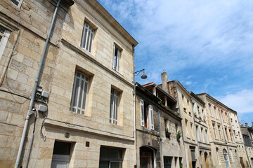 Bordeaux (France) - old downtown houses