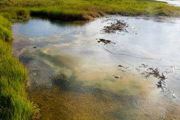 Hveravellir hot springs area, Highlands of Iceland