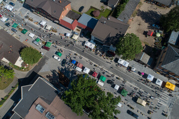 The most Latvian city - Latvia, Smiltene aerial view