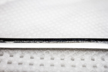 Respirator mask detail closeup