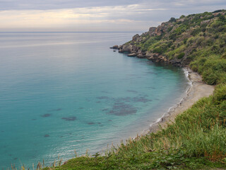 Playa de la Caleta near Maro in Nerja, spain