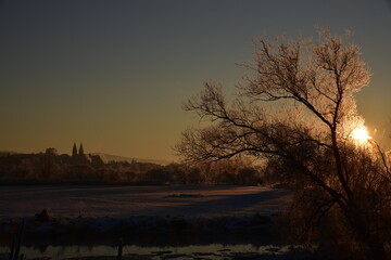 Blick Richtung Cham / Bayern