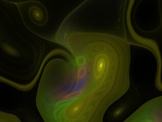 Imaginatory fractal background Image