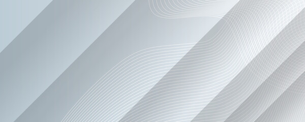 Vector Abstract Elegant white and grey Background. Abstract white Pattern. Squares Texture