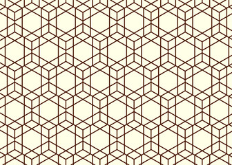 background with hexagon abstract pattern
