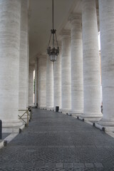 colonnade in the center