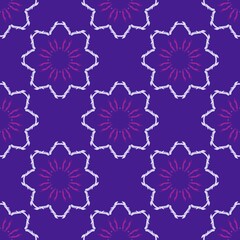 seamless pattern with flowers design