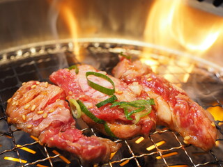 黒毛和牛焼肉（中落ちカルビ）