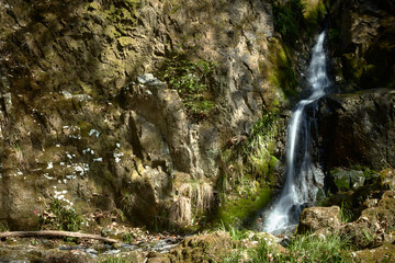 Obraz premium 兵庫県加東市 つくばねの滝