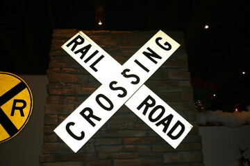 Railroad Crossing Sign