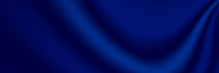 Abstract vector background luxury blue cloth or liquid wave or wavy folds of grunge silk texture satin velvet material, luxurious background or elegant wallpaper 