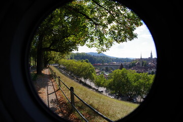 Blick auf die Berner Altstadt