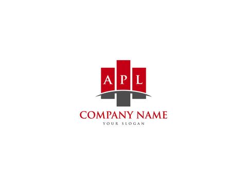 APL Logo Letter Design For Business