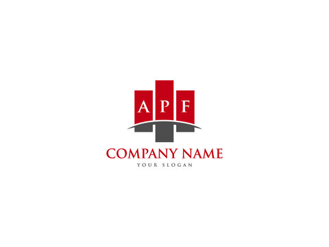 APF Logo Letter Design For Business