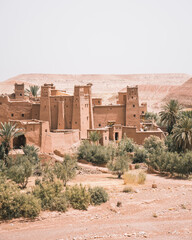 Old moroccan desert town Chefchaouen
