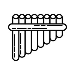 musical instrument outline icon