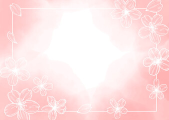 Flowers & plants Frame template