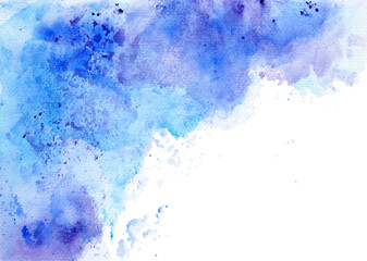 Fototapeta premium Watercolor Hand Painted Background