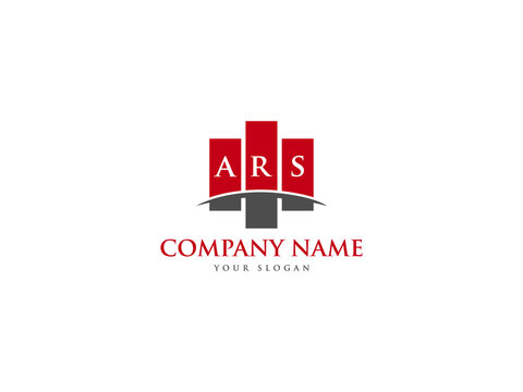 ARS Logo Letter Design For Business