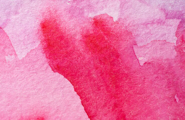 Abstract texture pink watercolor