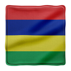  Mauritius 3d flag