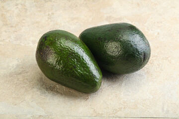 Fresh ripe avocado for cooking