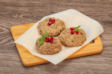 Georgian cuisine - pkhali from beans