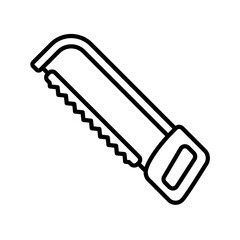 hacksaw icon design vector template